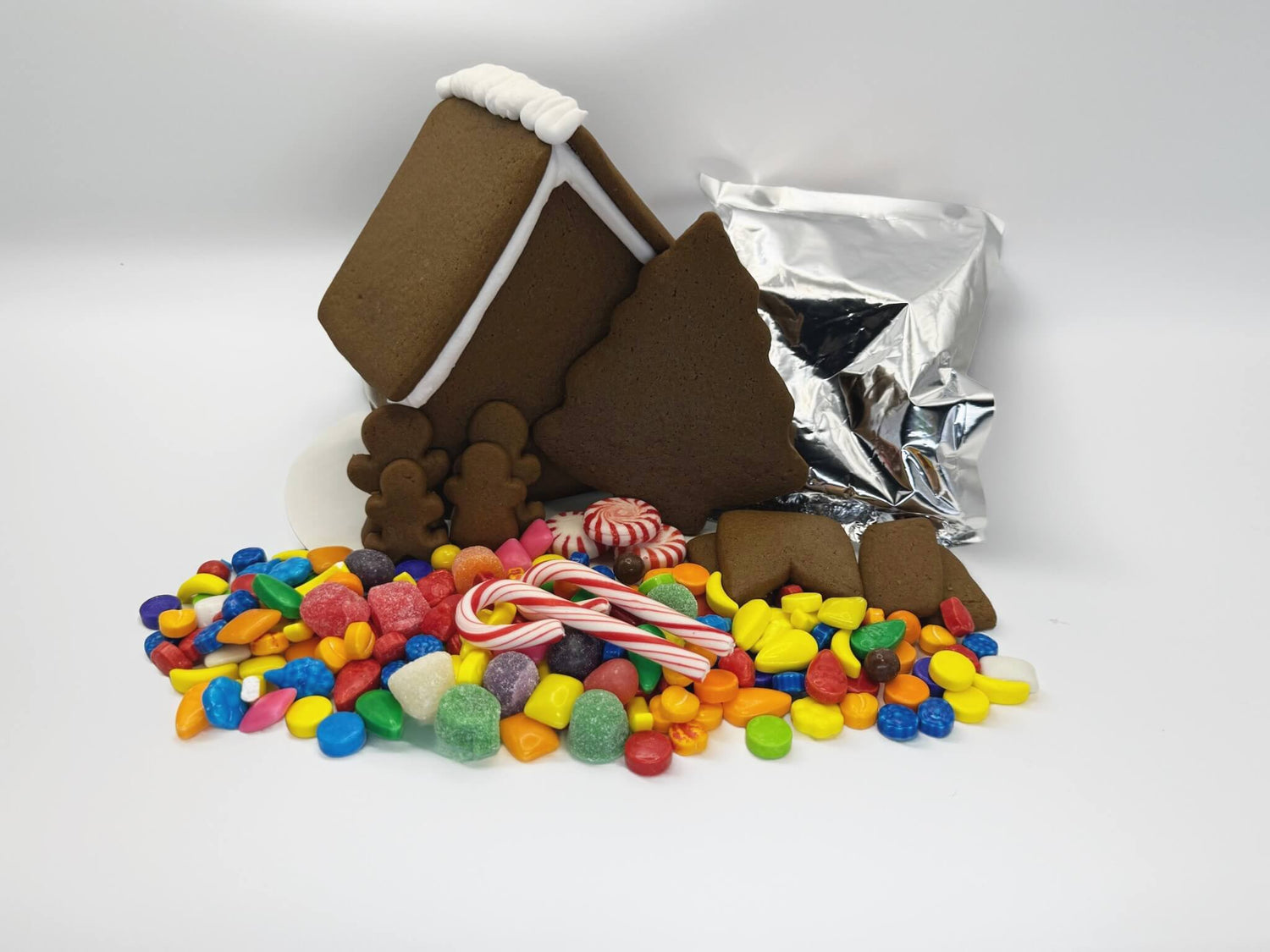 Assembled Gingerbread House Kits